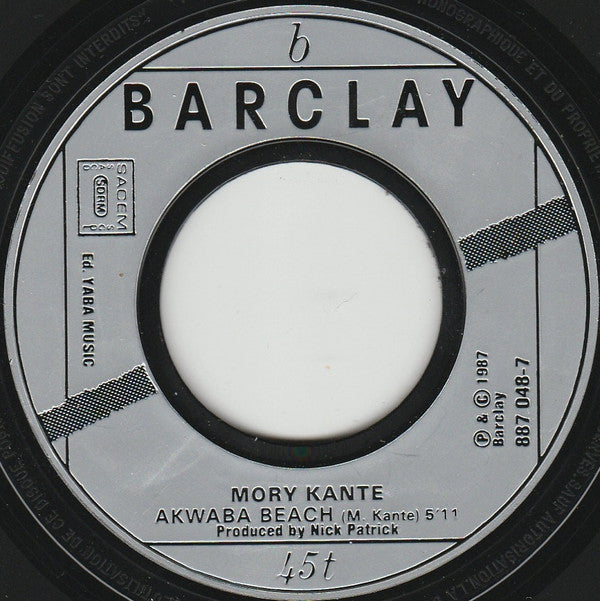 Mory Kanté : Yé Ké Yé Ké (7",45 RPM,Single)