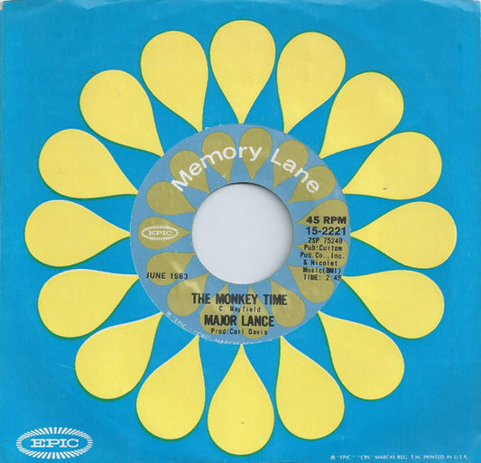 Major Lance : Um, Um, Um, Um, Um, Um / The Monkey Time (7",Single,Reissue)
