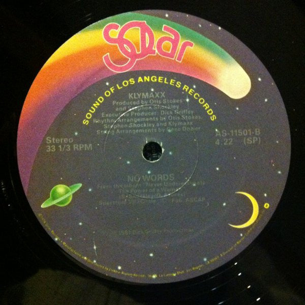 Klymaxx : Never Underestimate The Power Of A Woman (12",33 ⅓ RPM)