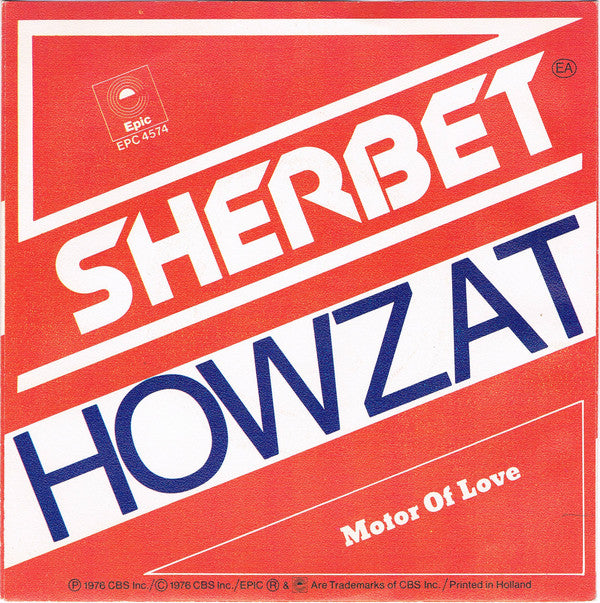 Sherbet : Howzat (7",45 RPM,Single)