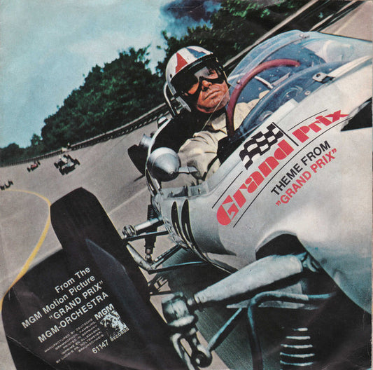 MGM Studio Orchestra : Theme From "Grand Prix" (7",45 RPM)