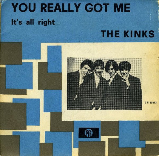 Kinks, The : You Really Got Me  (7",45 RPM,Single)