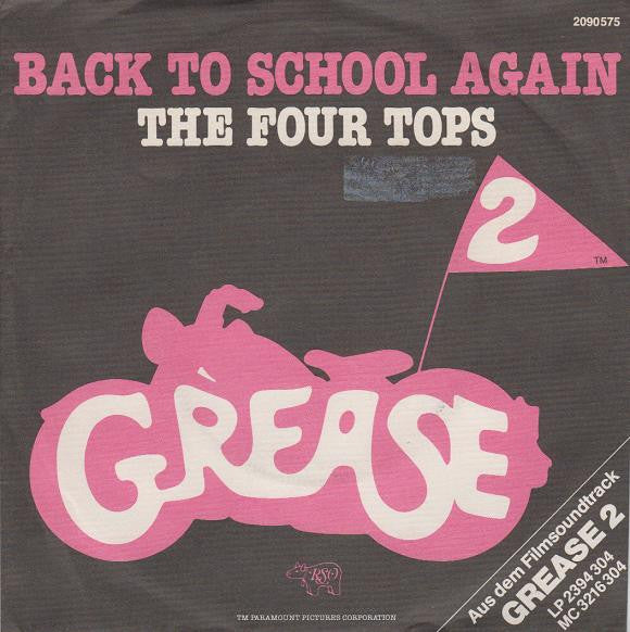 Four Tops : Back To School Again (7",45 RPM,Single)