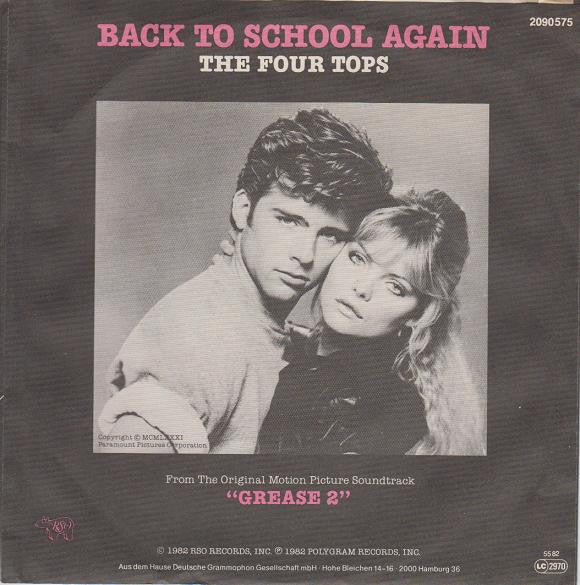 Four Tops : Back To School Again (7",45 RPM,Single)