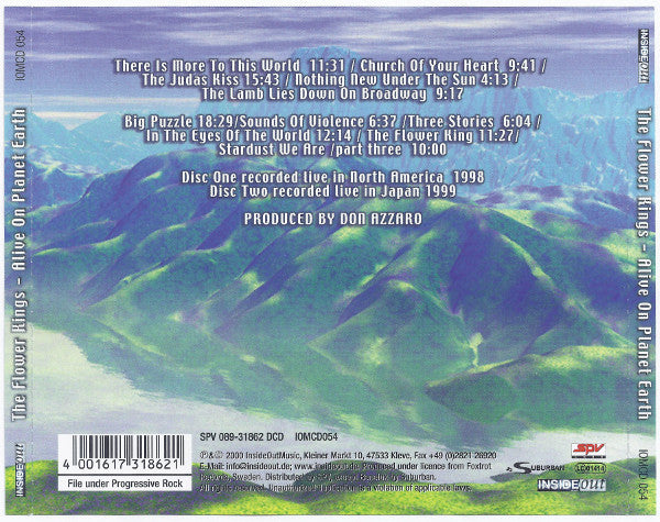Flower Kings, The : Alive On Planet Earth (Album)