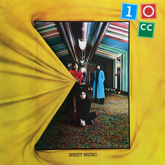 10cc : Sheet Music (LP,Album,Stereo)