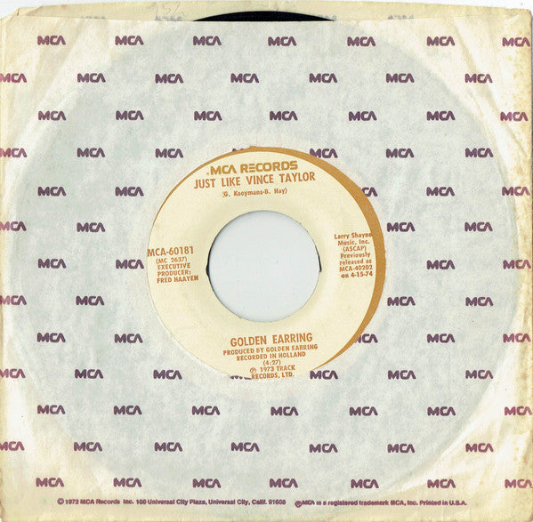 Golden Earring : Radar Love (7",Single,Reissue)