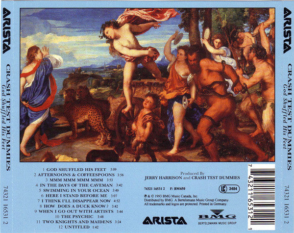 Crash Test Dummies : God Shuffled His Feet (Album)
