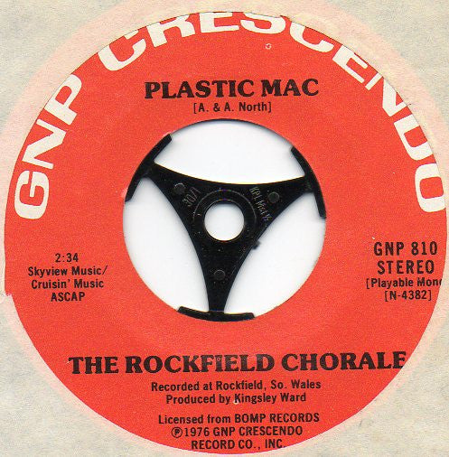 Rockfield Chorale, The : Jingle Jangle (7",45 RPM,Styrene,Stereo)