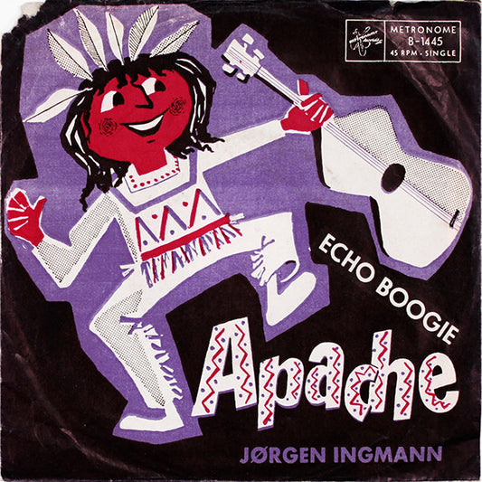 Jørgen Ingmann : Apache (7",45 RPM,Single)