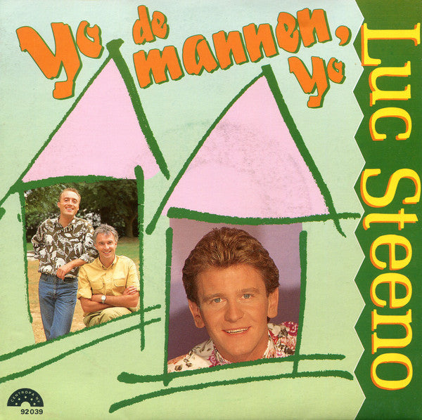 Luc Steeno : Yo De Mannen Yo (7",45 RPM,Single)