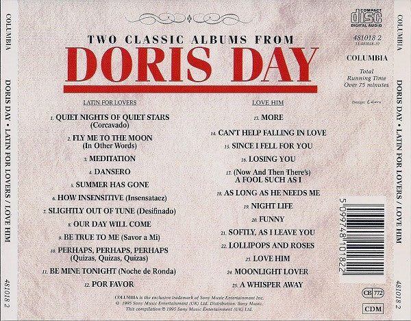 Doris Day : Latin For Lovers / Love Him (Compilation)