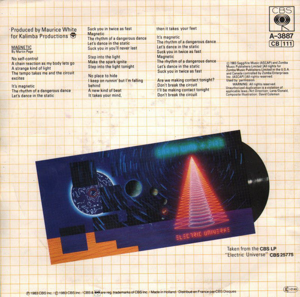 Earth, Wind & Fire : Magnetic (7",Single,45 RPM)