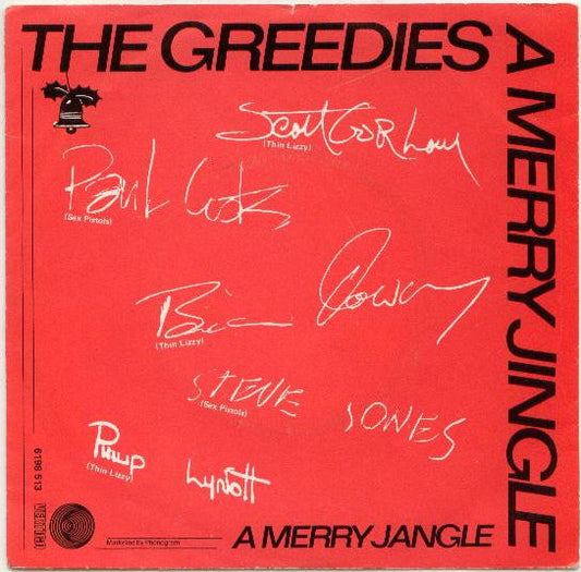 Greedies, The : A Merry Jingle (7",45 RPM,Single)