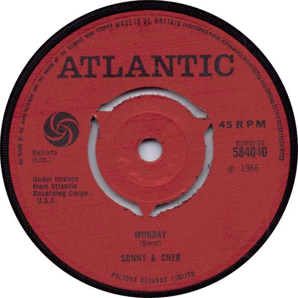 Sonny & Cher : Little Man (7",45 RPM,Single)