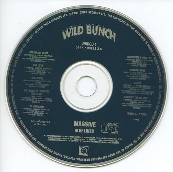 Massive Attack : Blue Lines (Album,Reissue)