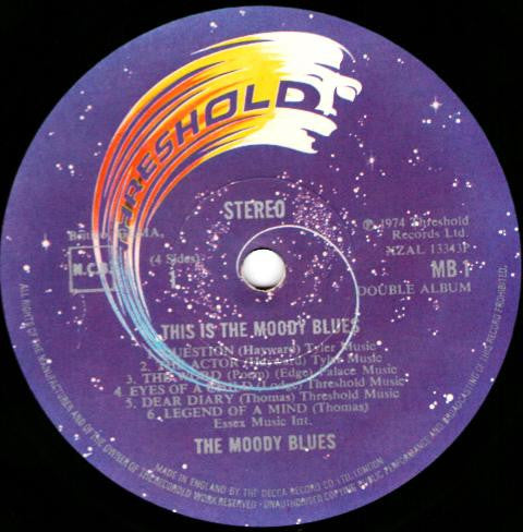 Moody Blues, The : This Is The Moody Blues (LP,Album,Compilation,Stereo)