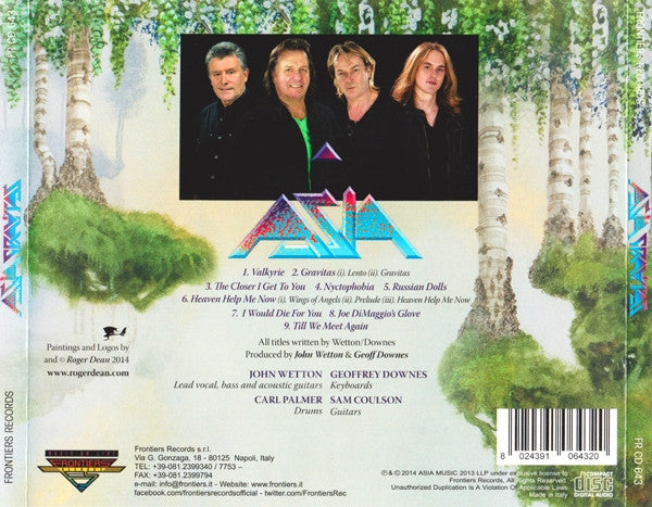 Asia (2) : Gravitas (Album)