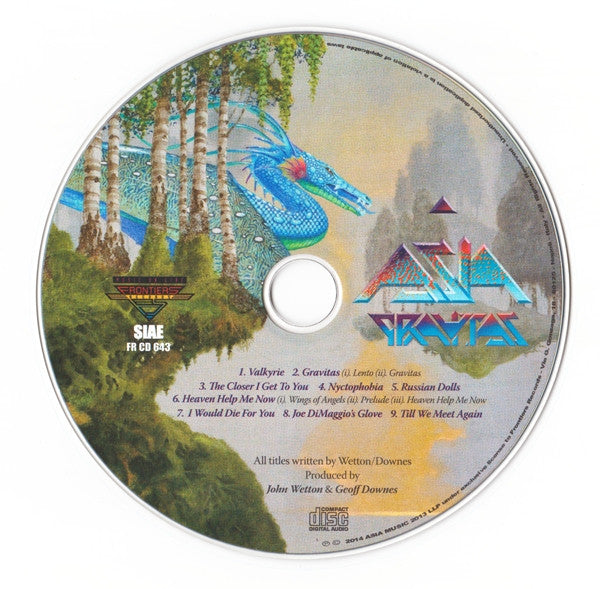 Asia (2) : Gravitas (Album)