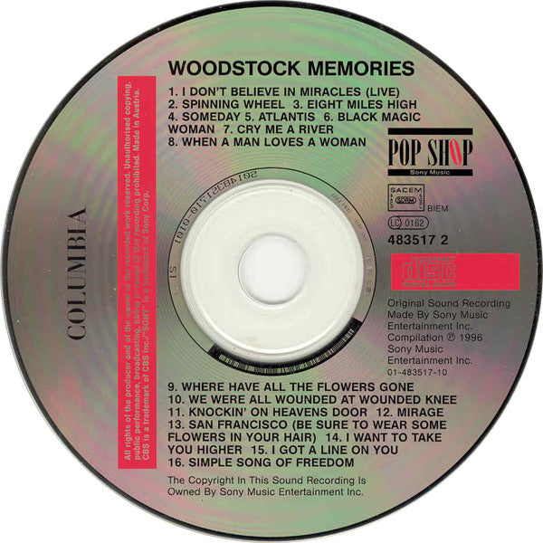 Various : Woodstock Memories (Compilation)