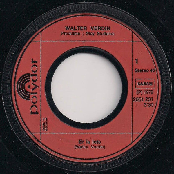 Walter Verdin : Er Is Iets (7",45 RPM,Single)