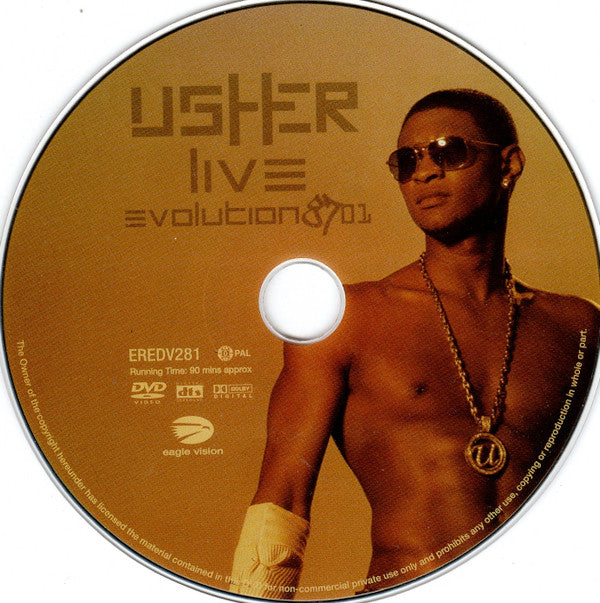 Usher : Live Evolution 8701 (DVD-Video,PAL)