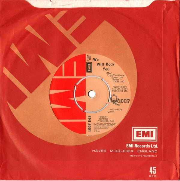 Queen : Crazy Little Thing Called Love (7",Single,45 RPM)