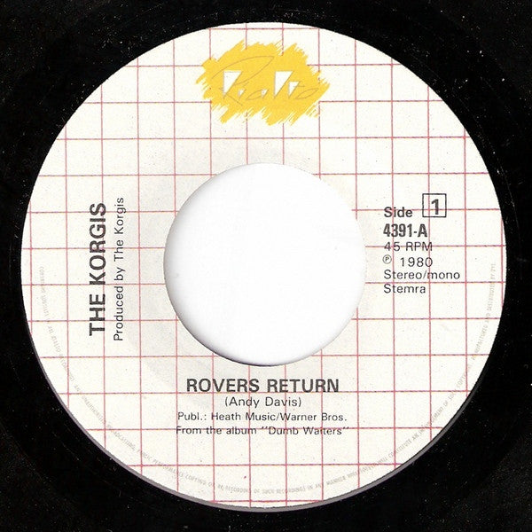 Korgis, The : Rover's Return (7",45 RPM,Single)
