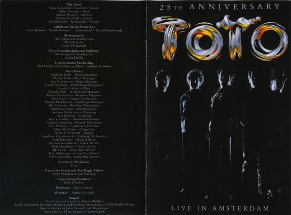 Toto : 25th Anniversary - Live In Amsterdam (DVD-Video,Multichannel,PAL,Stereo)