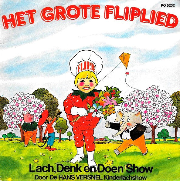 De Hans Versnel Kinderlachshow : Het Grote Fliplied (7",Single)