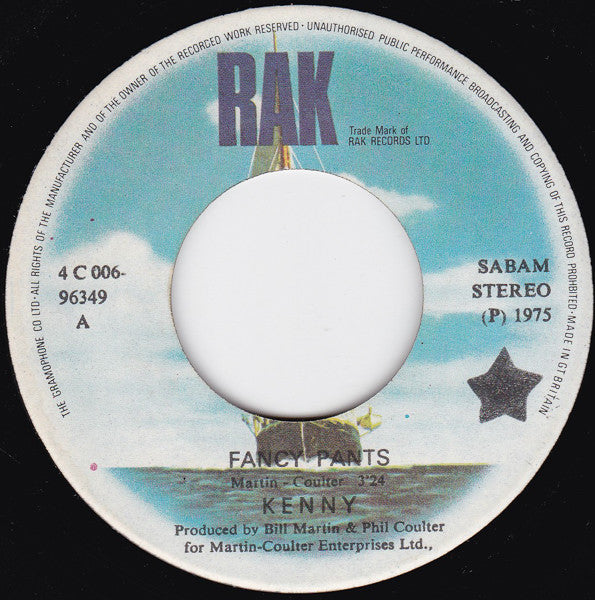 Kenny (3) : Fancy Pants (7",Single,45 RPM)
