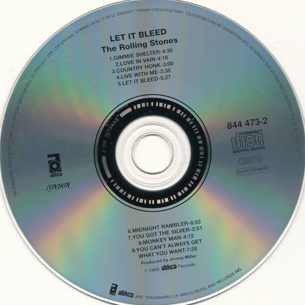 Rolling Stones, The : Let It Bleed (Album,Reissue,Remastered)