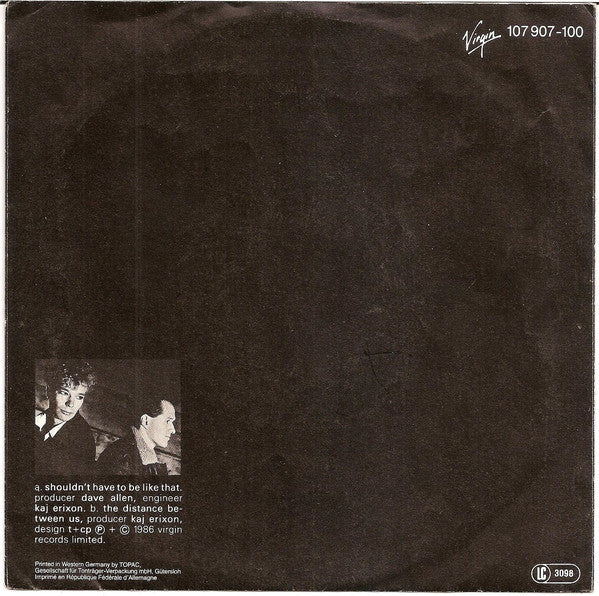 Fra Lippo Lippi : Shouldn't Have To Be Like That (7",45 RPM,Single,Stereo)