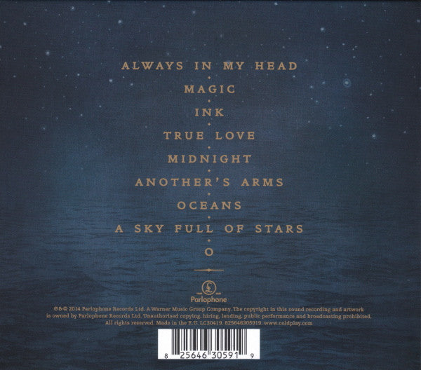 Coldplay : Ghost Stories (Album)