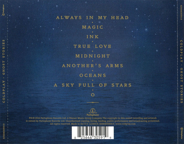 Coldplay : Ghost Stories (Album)