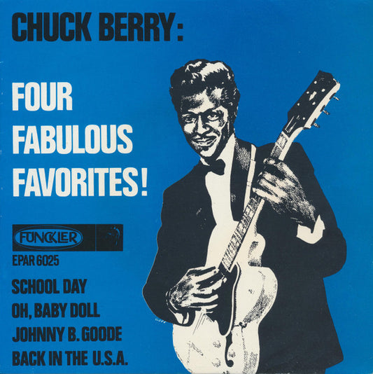 Chuck Berry : Four Fabulous Favorites (7",EP)
