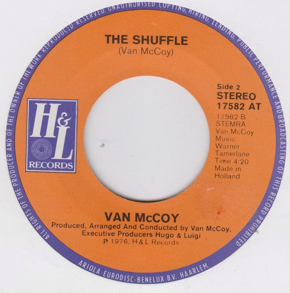 Van McCoy : Soul Cha Cha (7",Single,45 RPM)