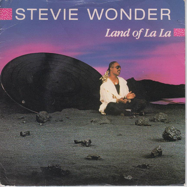 Stevie Wonder : Land Of La La (7",45 RPM)