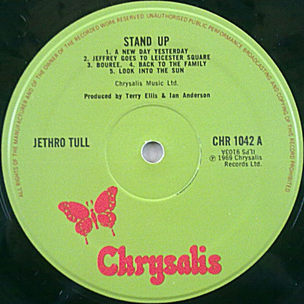 Jethro Tull : Stand Up (LP,Album,Reissue)