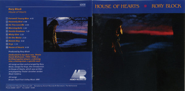 Rory Block : House Of Hearts (Album)
