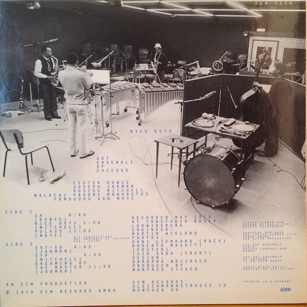 Art Ensemble Of Chicago, The : Nice Guys (LP,Album)
