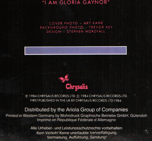 Gloria Gaynor : Strive (12",45 RPM,Maxi-Single)