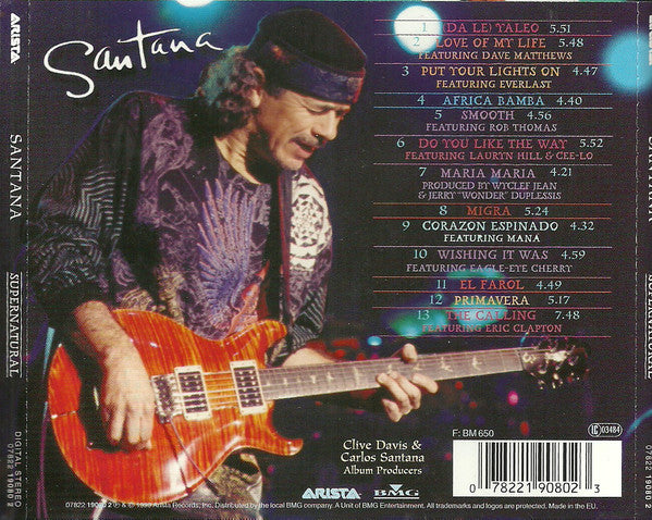 Santana : Supernatural (Album)