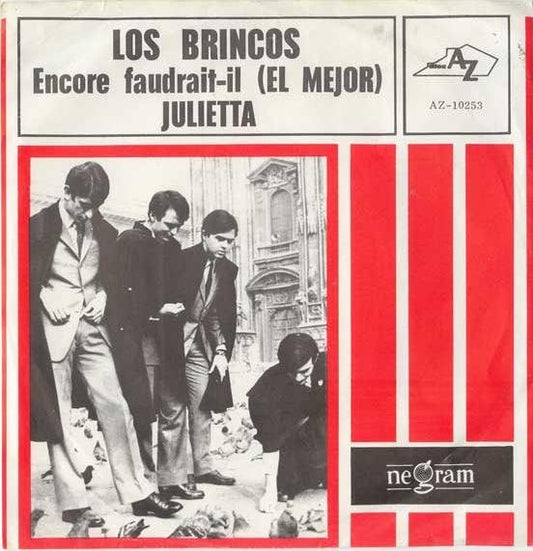 Los Brincos : Encore Faudrait-il (El Mejor) / Julietta (7",45 RPM)