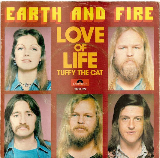 Earth And Fire : Love Of Life (7",Single,45 RPM)