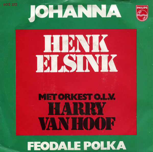 Henk Elsink : Johanna (7",45 RPM,Single)