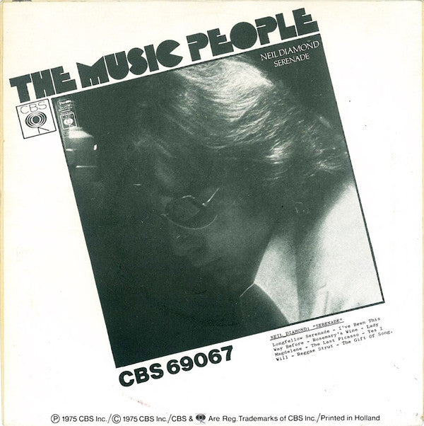 Neil Diamond : The Last Picasso (7",45 RPM,Single,Stereo)