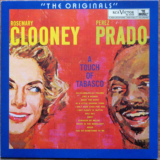 Rosemary Clooney / Perez Prado : A Touch Of Tabasco (LP,Album,Reissue,Stereo)
