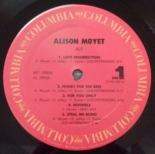 Alison Moyet : Alf (LP,Album)