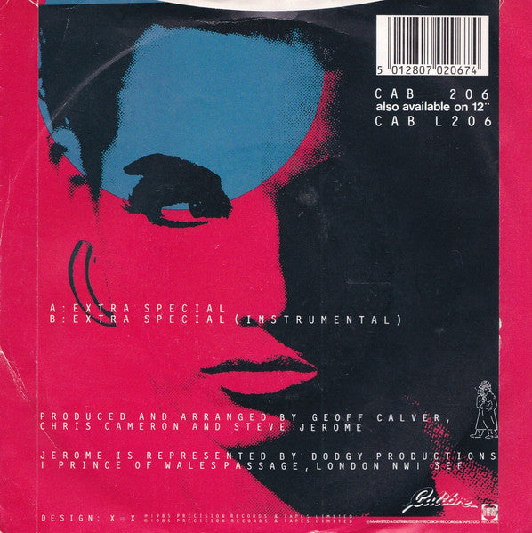 Steve Jerome (2) : Extra Special (7",45 RPM,Single)